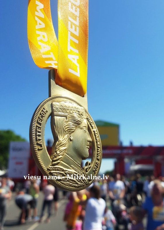 Milzkalne piedalās Rīgas maratonā 2018