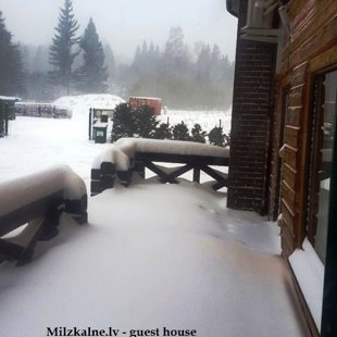 Winter in Milzkalne